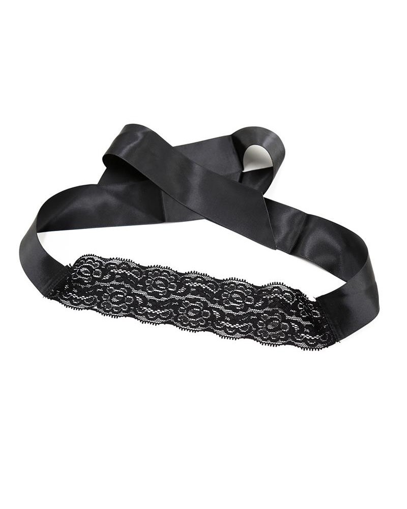 blindfold with lace