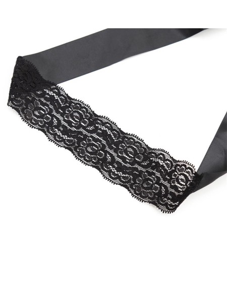 blindfold with lace