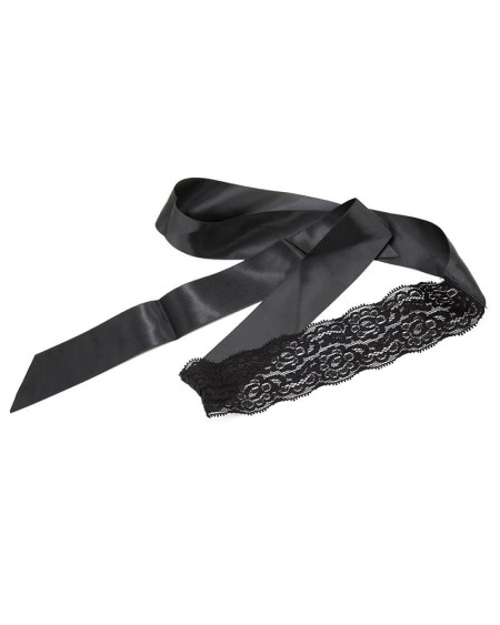 blindfold with lace