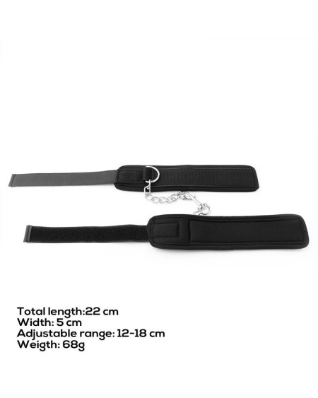 neoprene velcro handcuffs