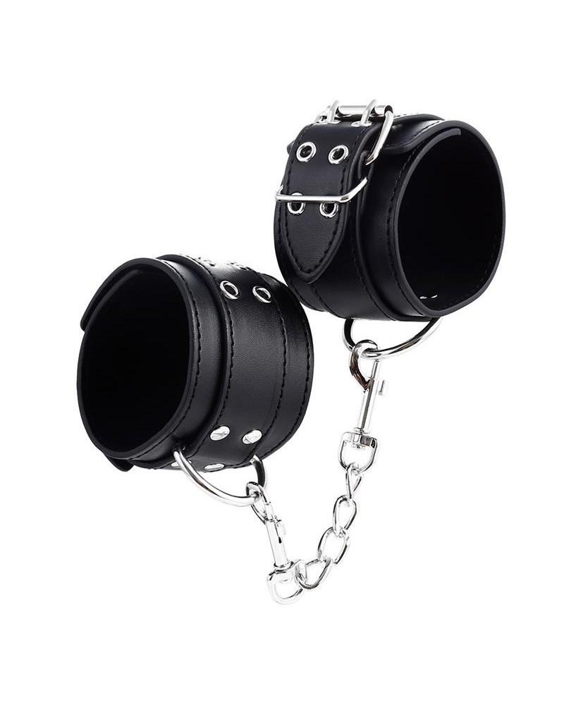 double buckle adjustable handcuffs