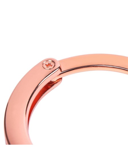 rose gold color cuffs skull keys