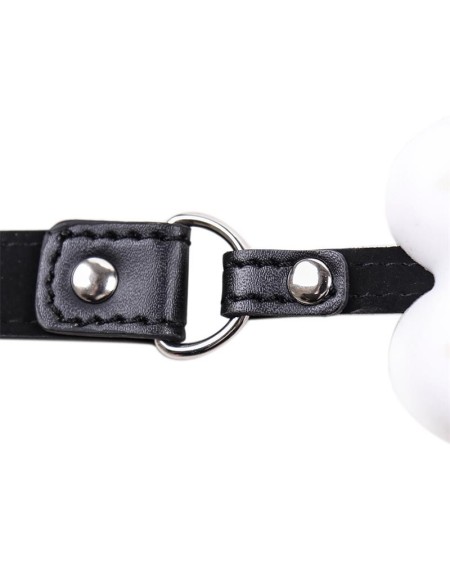 bone ball gag 64 cm