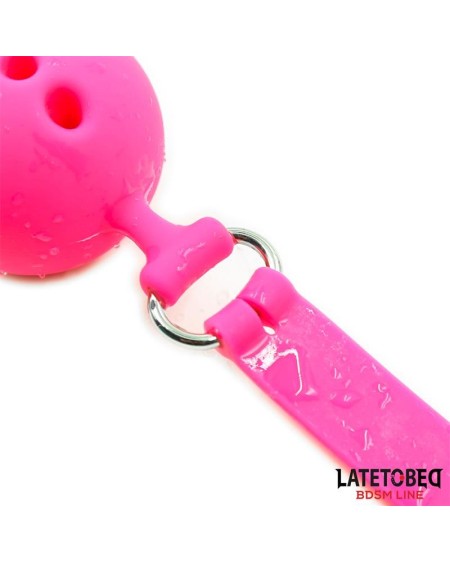 breathable silicone ball gag m - 4.5 cm