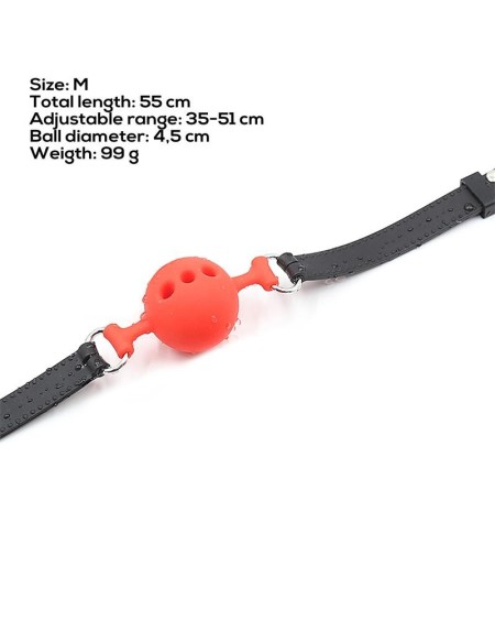 silicone breathable gall ball m - 4.5 cm