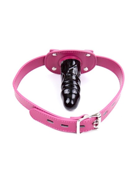 dildo gag ball adjustable 46-58 cm - dildo: 10 cm