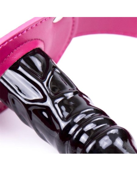 dildo gag ball adjustable 46-58 cm - dildo: 10 cm