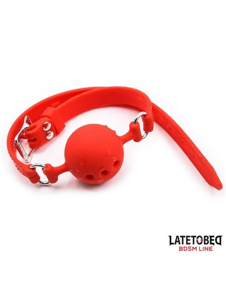 breathable silicone ball gag s - 4 cm