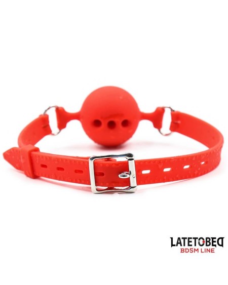 breathable silicone ball gag s - 4 cm