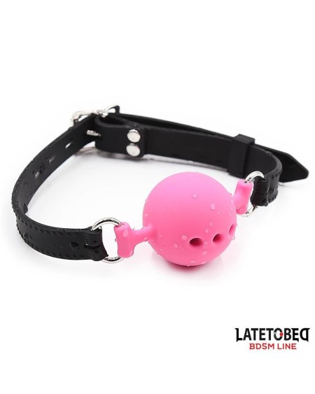 breathable silicone ball gag s - 4 cm