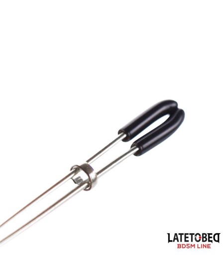 nipple clamps with glass beads