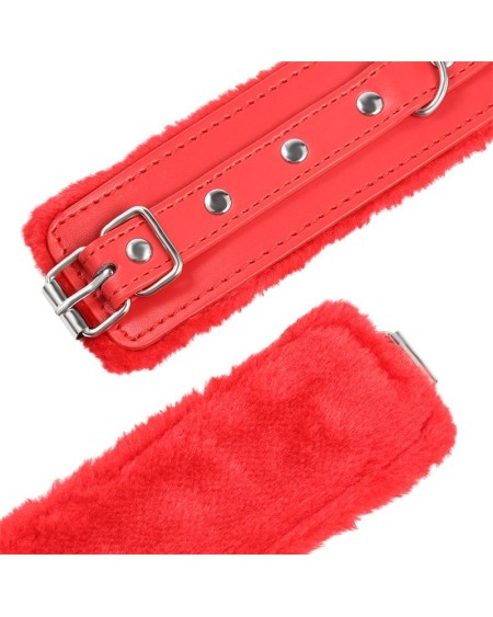 premium fur adjustable handcuffs