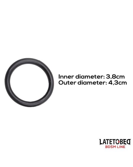 silicone cock ring diam. int. 3.8 cm diam. ext. 4.3 cm