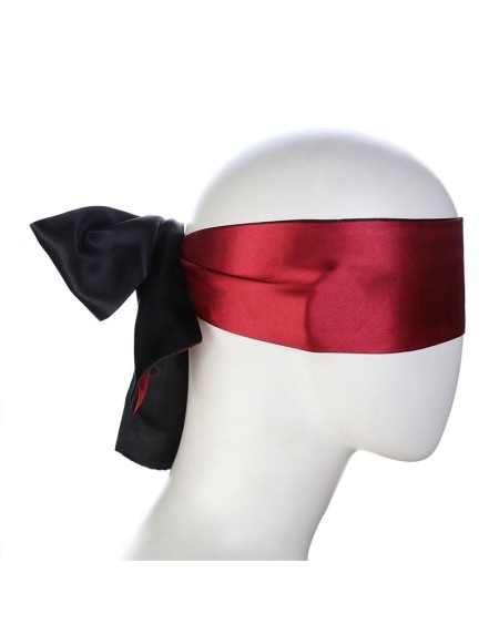 satin blindfold