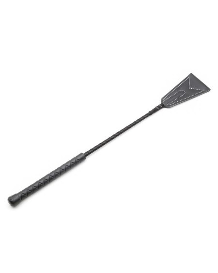 white lining riding crop