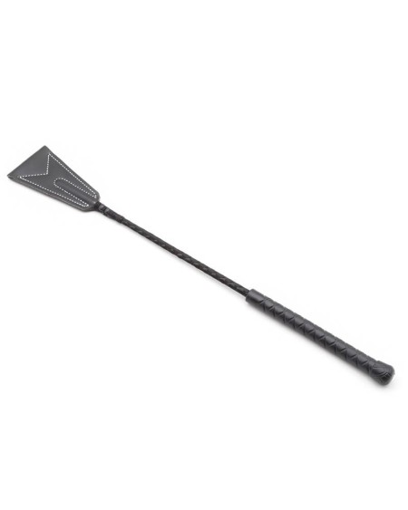 white lining riding crop