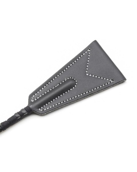 white lining riding crop