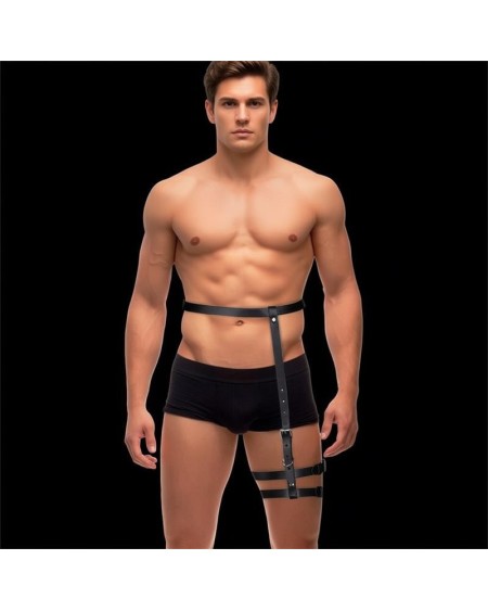 martin leg and waist bondage harness