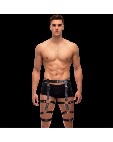 fabian leg and waist bondage harness adjustable