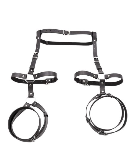 fabian leg and waist bondage harness adjustable