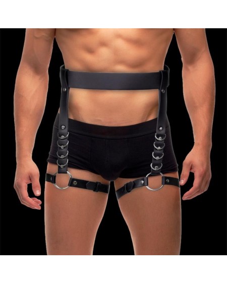 didier leg and waist bondage harness adjustable