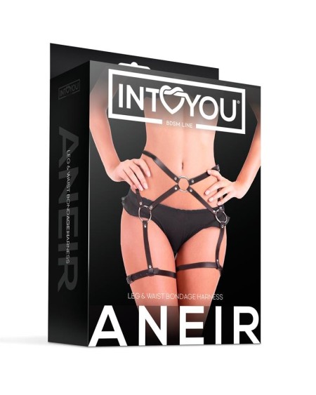 aneir leg and wait bondage harness adjustable