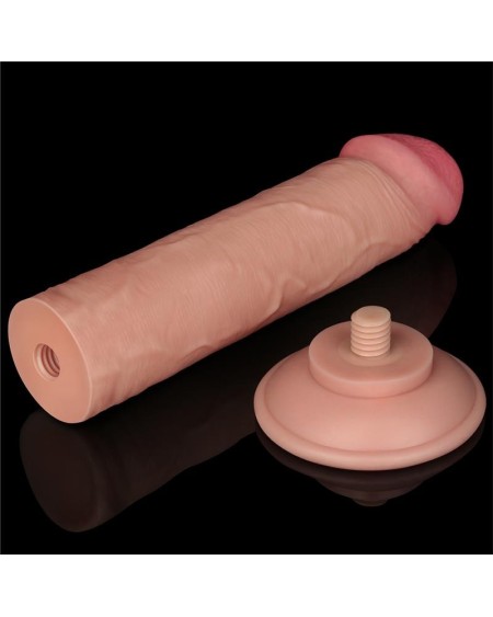 sliding peau dual layer dildo 8
