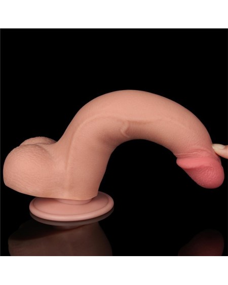 sliding peau dual layer dildo 8.5