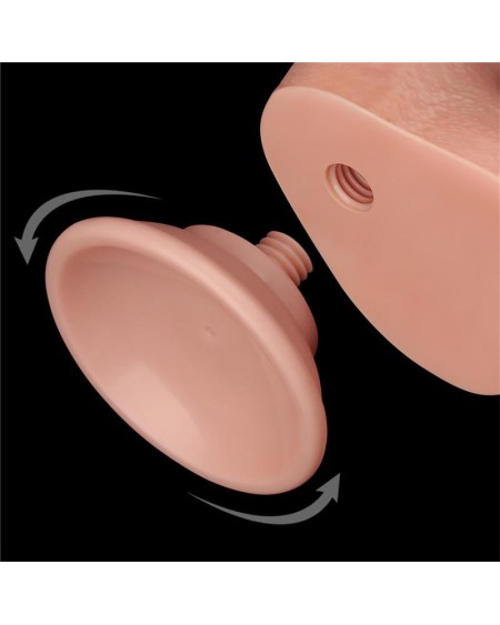 sliding peau dual layer dildo 8.5