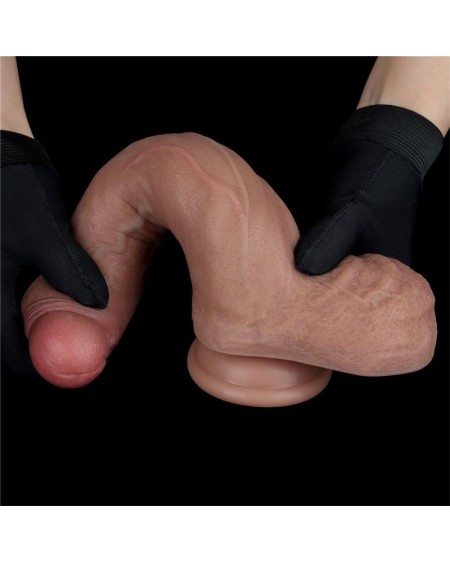 dual layer silicone dildo 8.5