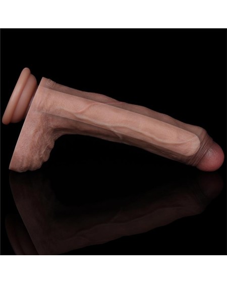 dual layer silicone dildo 8.5