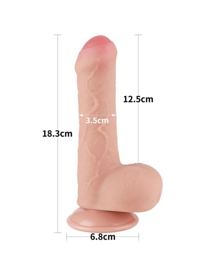 sliding peau dual layer dildo 7