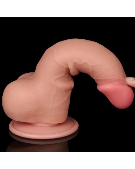 sliding peau dual layer dildo 7.5