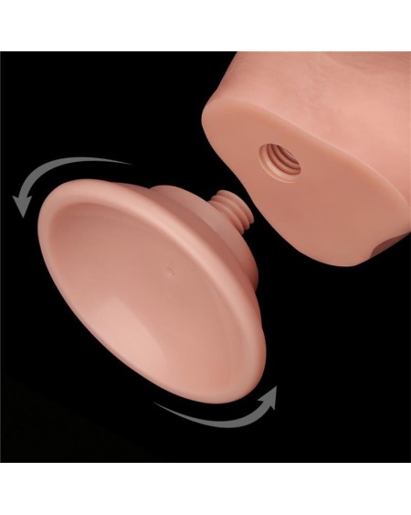 sliding peau dual layer dildo 7.5