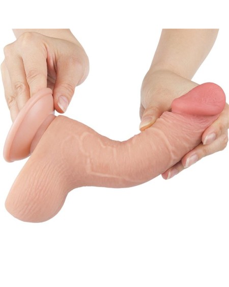 sliding peau dual layer dildo 7.5