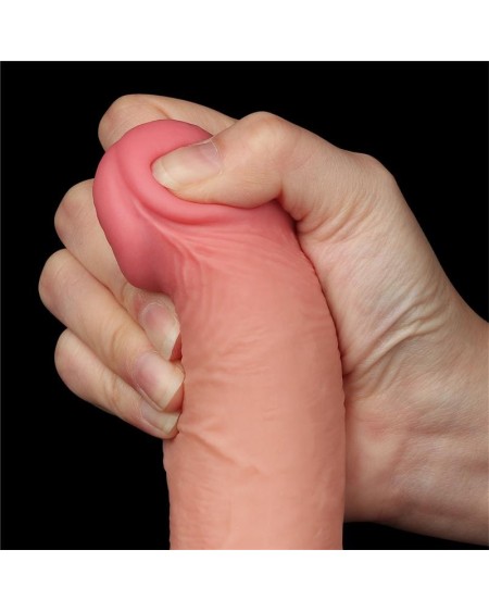 sliding peau dual layer dildo 7.5