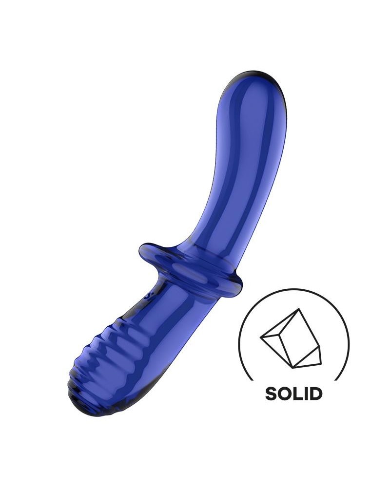 stiulator double crystal hot and cold blue