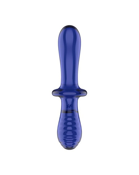 stiulator double crystal hot and cold blue