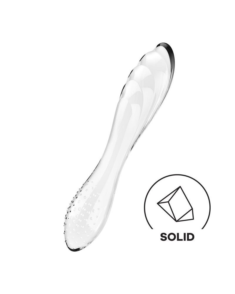 estimulador de cristal dazzling crystal 1 hot and cold transparente