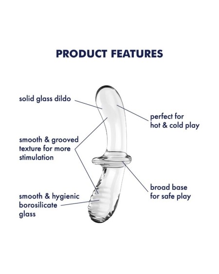 stimulator double crystal hot and cold clear