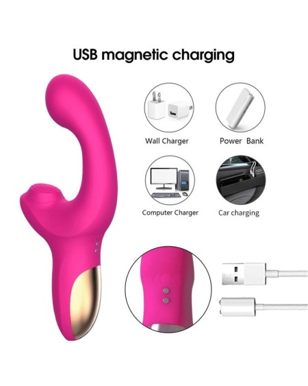 volse triple function vibe with finger and pulsation tapping