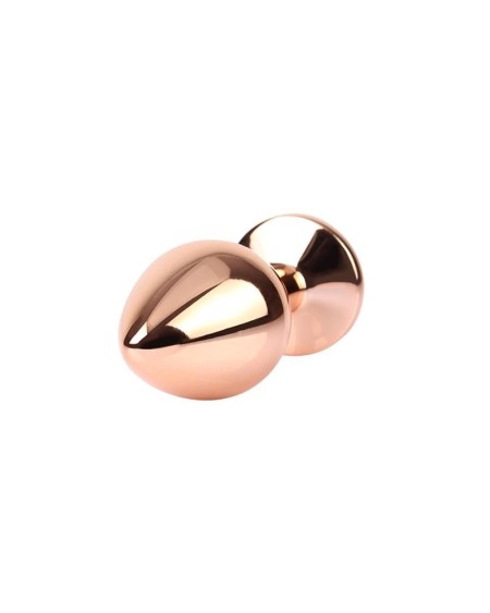 anal plug with rose jewel color rose size m