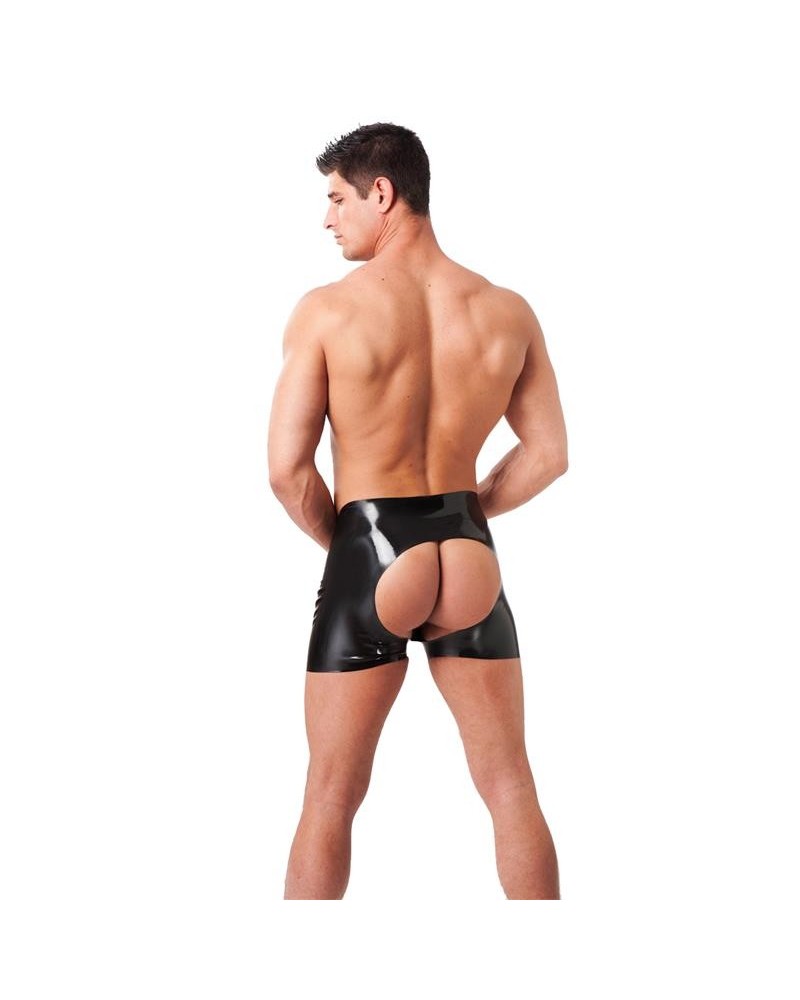 court with open backside