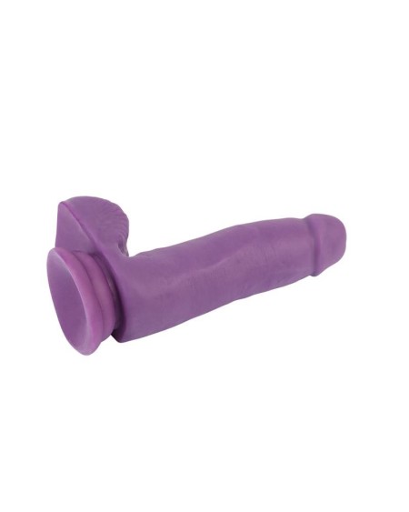 dual density dildo violet 6.7