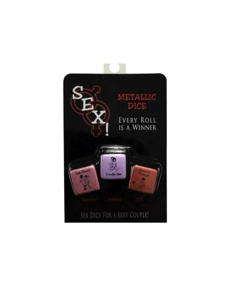 sex! metallic dice