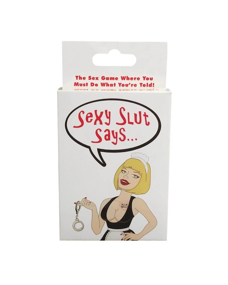 sex card game sexy slut says...