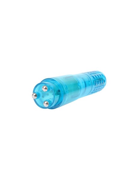 mini massager 3 heads blue
