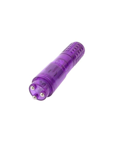mini massager 3 heads violet