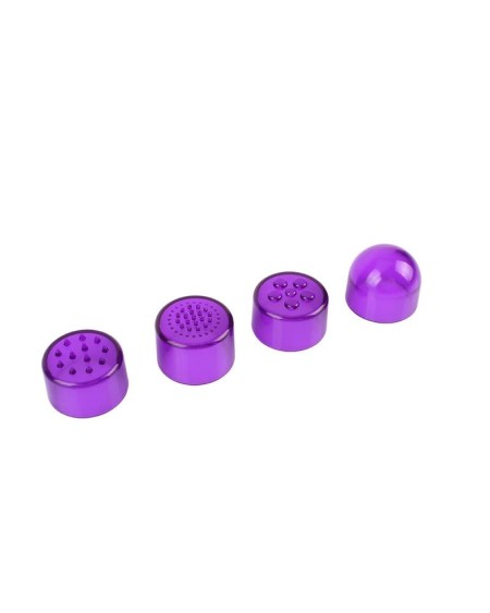 mini massager 3 heads violet
