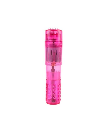 mini massager with 3 heads rose